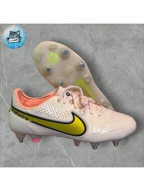 Men Nike Tiempo Legend 9 Elite SG-Pro AC “Guava Ice” Cleats DB0822-801 Size 7